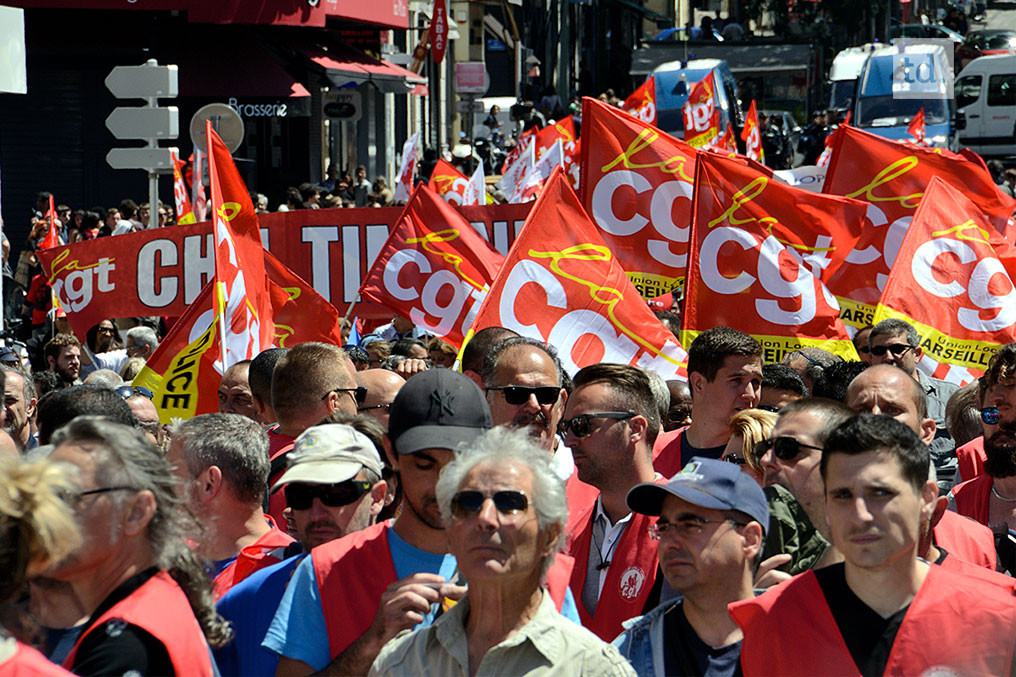 Pagaille sociale en France 