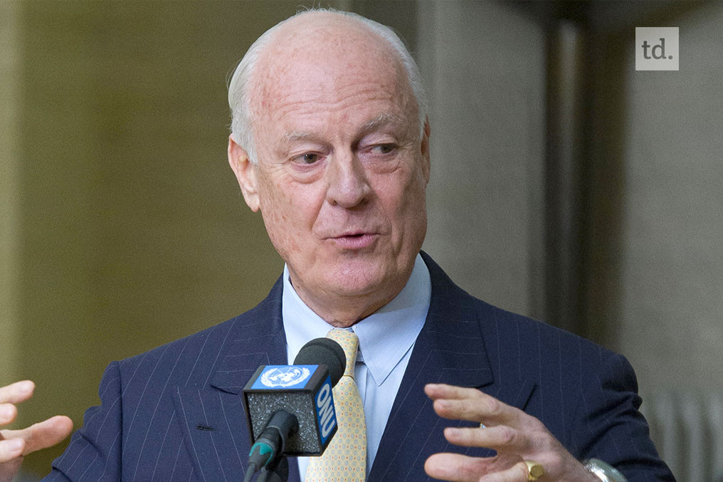 De Mistura salue le retrait du contingent russe de Syrie