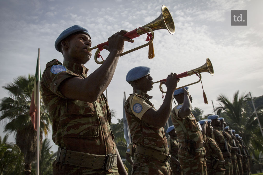 Hommage aux Casques bleus tués au Mali